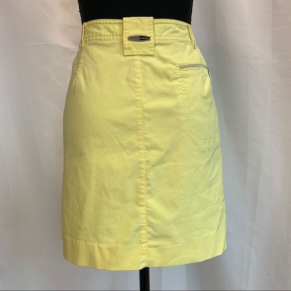 Jamie Sadock yellow golf skirt skort Sz 6/8 - Picture 4 of 12